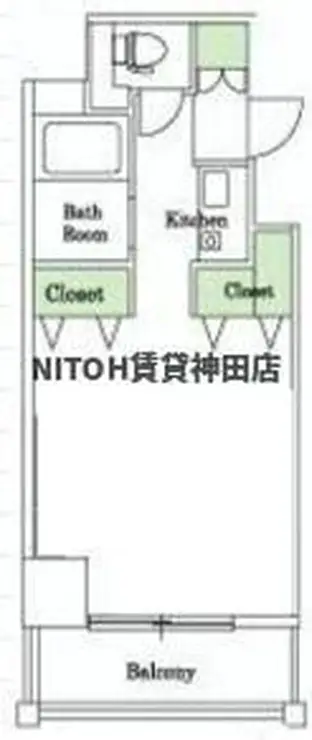 グリーンホーム東京 12階階 間取り