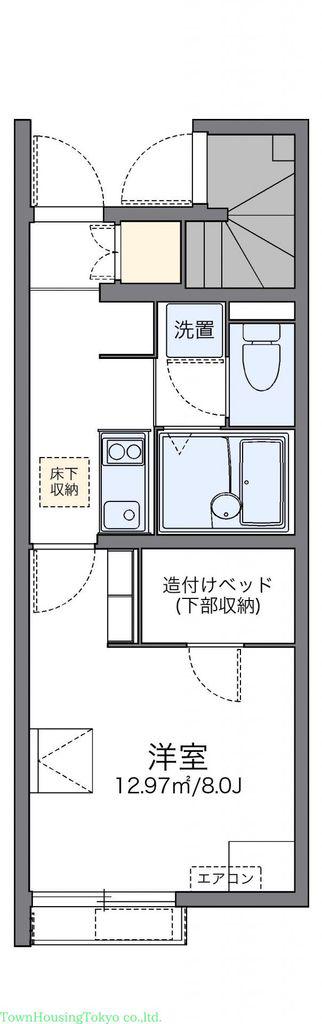 レオネクストSHOIN(1K/1階)の間取り写真