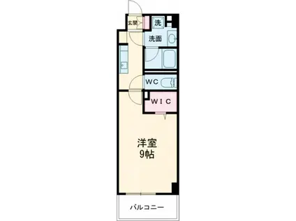 TBMビル(1K/3階)の間取り写真