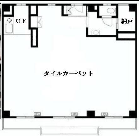 南平台アジアマンション(ワンルーム/2階)の間取り写真