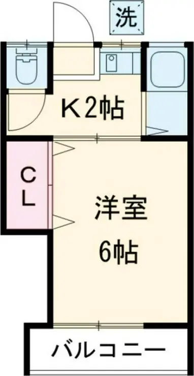 好日ハイツ 1階階 間取り