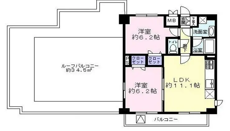 パレステュディオ新御徒町 10階階 間取り