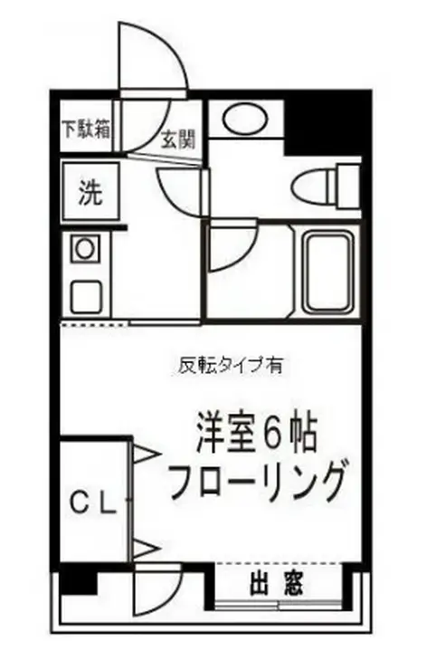 アソシエール糀谷 3階階 間取り