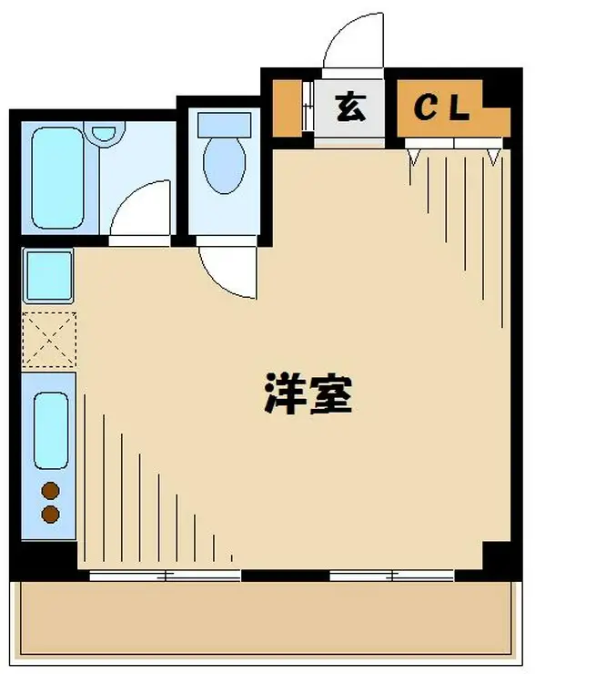 メゾン・ド・ヴィレ鷺沼 3階階 間取り
