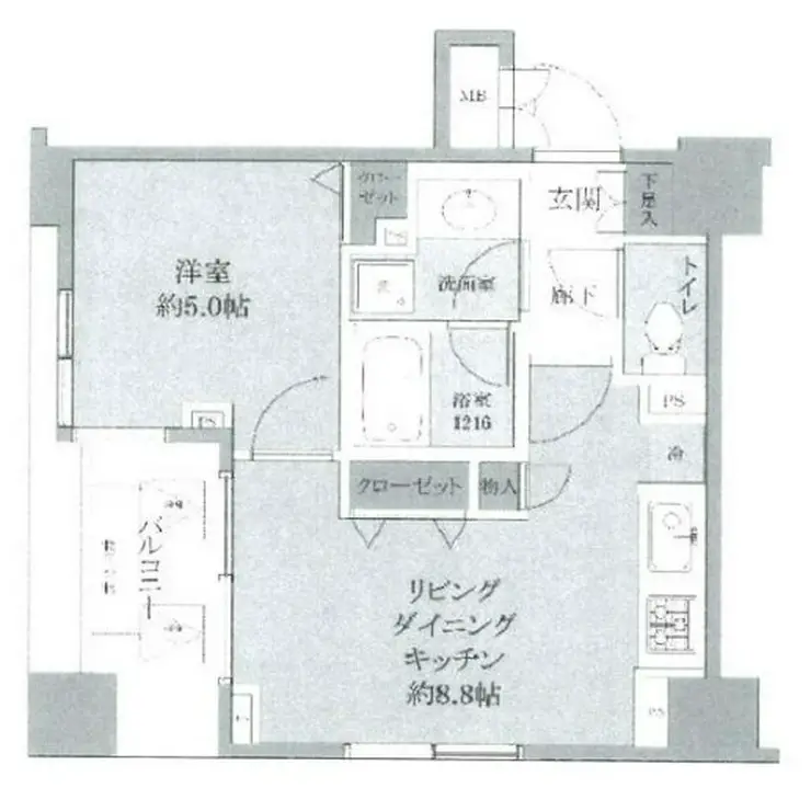 ルピナスグランドカーサ西巣鴨 11階階 間取り