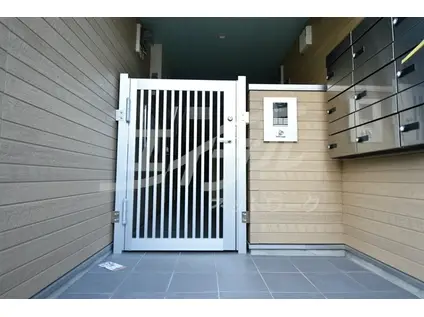 ブルーグレイス ミドリバシ(1LDK/1階)の外観写真