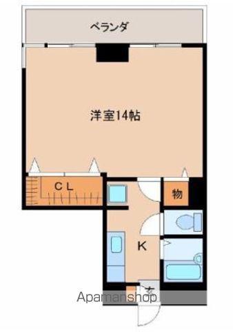 コスモ恒久(1K/3階)の間取り写真
