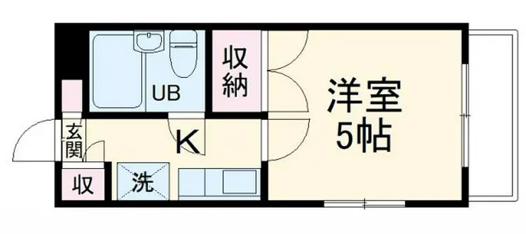 セザール第二鶴間 2階階 間取り