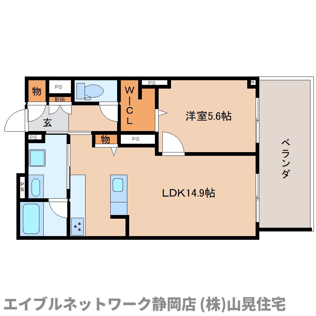 SIC PREMIAS一番町(1LDK/3階)の間取り写真