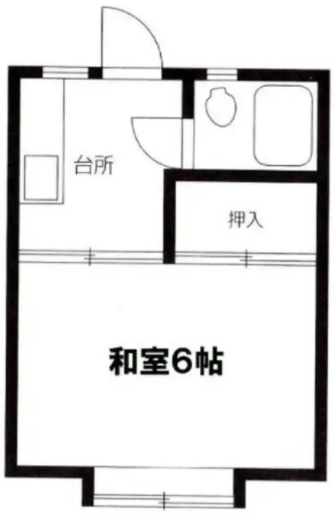 鈴香コーポ 2階階 間取り