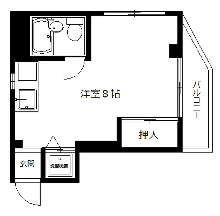新井マンション 3階階 間取り