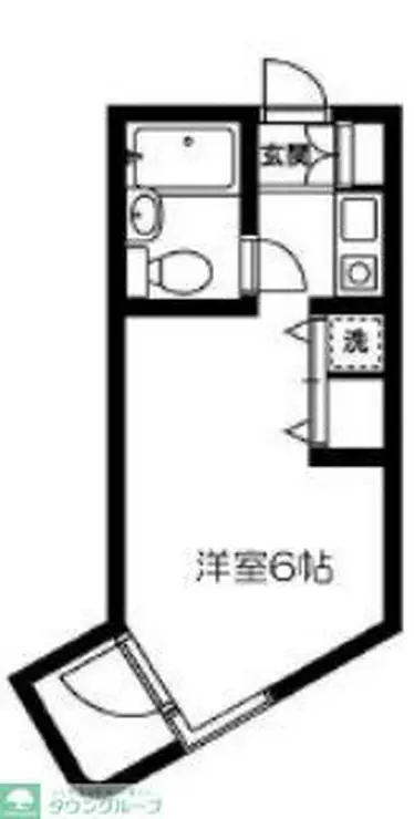エムディオ三鷹台 1階階 間取り