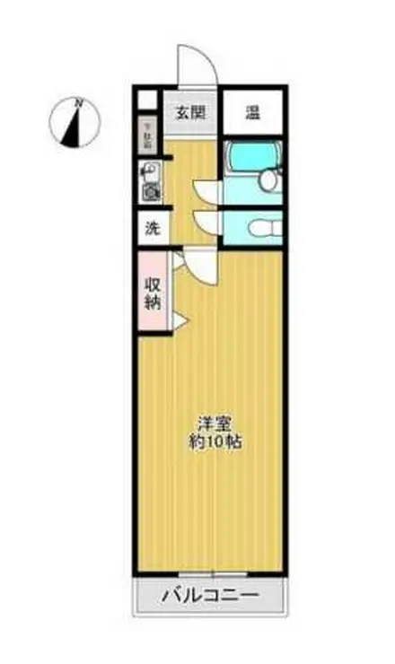 マートルコート麹町 9階階 間取り