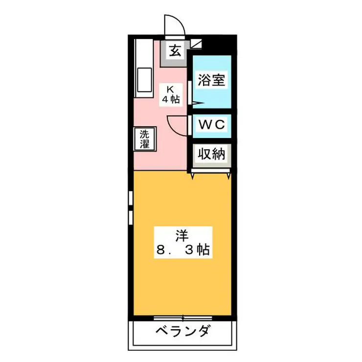 ラフォンテ 1階階 間取り