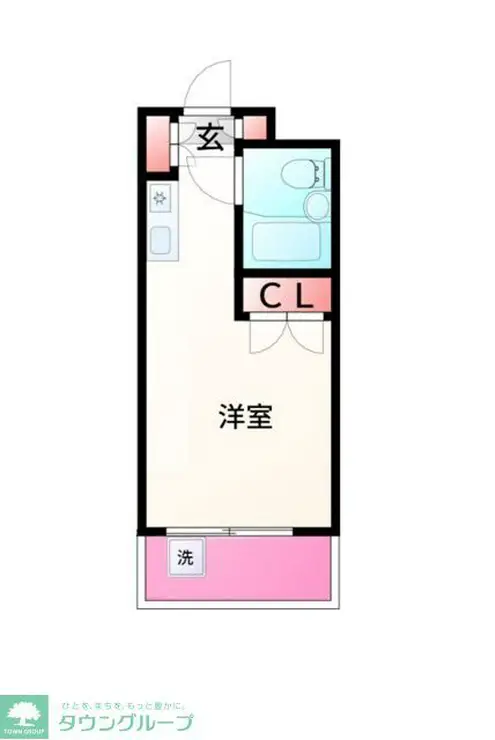 アートイン八王子 1階階 間取り