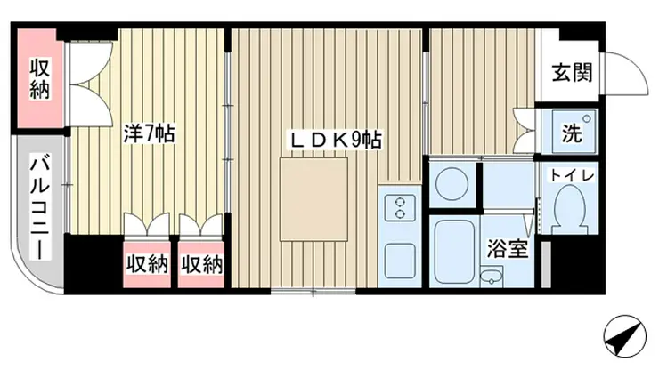 パレデモニュマンオンダ 10階階 間取り