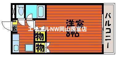 パル81(1K/1階)の間取り写真
