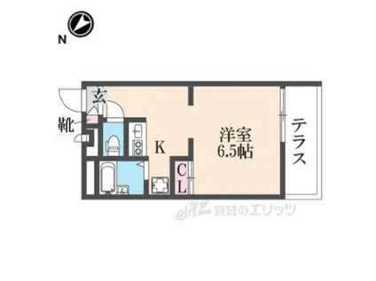 レオパレスSUCCESS(1K/3階)の間取り写真