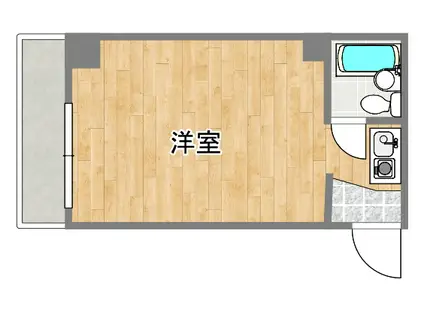 LEALEA上新庄10番館(ワンルーム/7階)の間取り写真