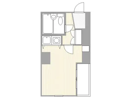 クリオ大森壱番館(1K/6階)の間取り写真