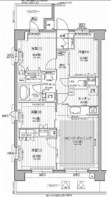 Nステージ東小金井(4LDK/3階)の間取り写真