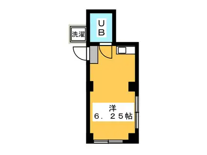 NOREASON目白台(ワンルーム/1階)の間取り写真