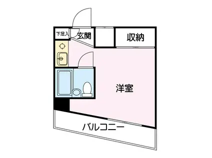 メゾン・ド・マジュール(ワンルーム/5階)の間取り写真