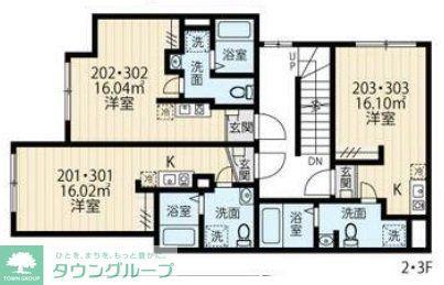 フィオーネ亀有(ワンルーム/3階)の間取り写真