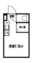 アーバンプレイス東高円寺V(ワンルーム/1階)の間取り写真