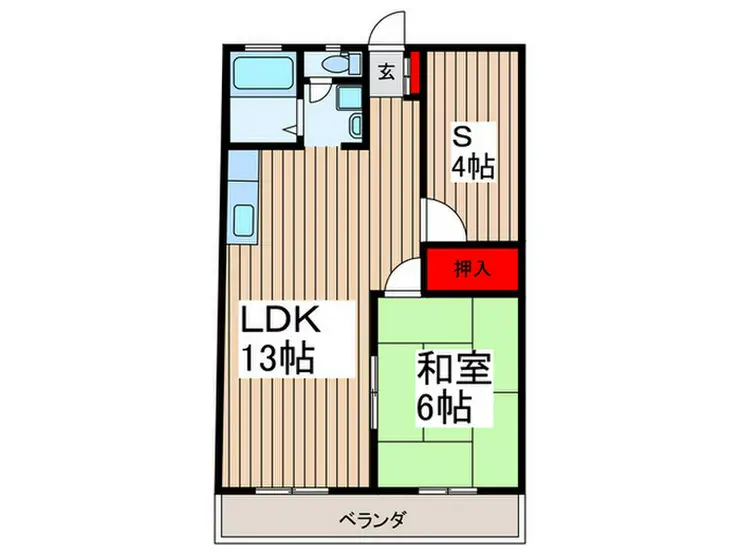 すみやビル 5階階 間取り