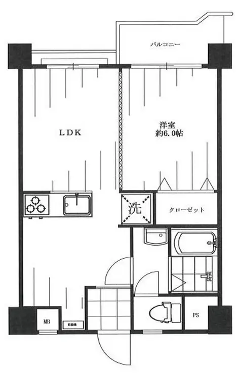 東京ベイビュウ 11階階 間取り