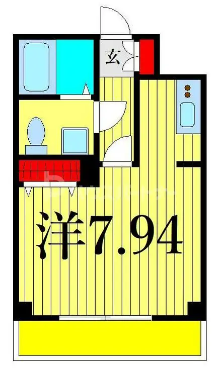 サンジュエル町屋 1階階 間取り