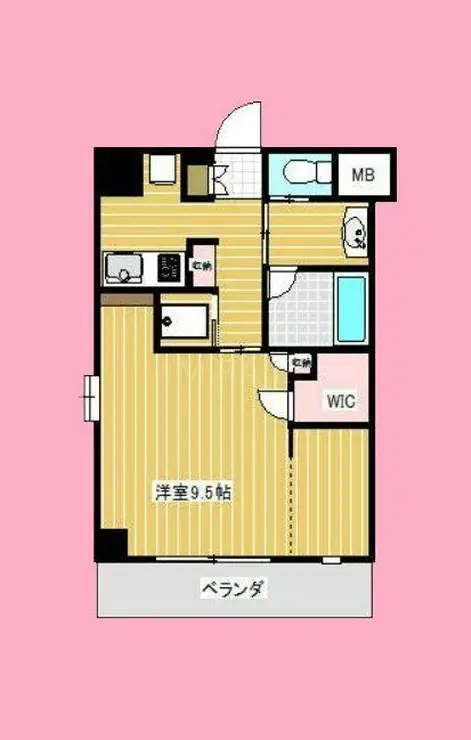 リーヴ2 3階階 間取り