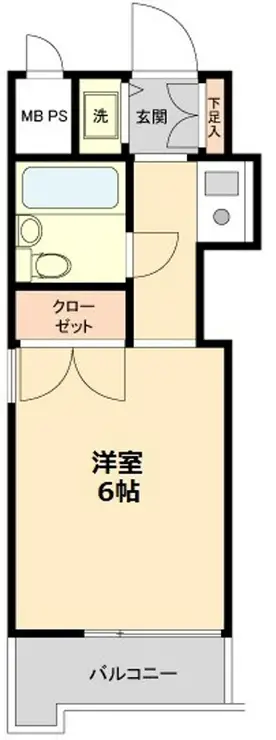 日神パレス西台 4階階 間取り