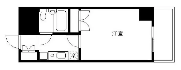 プレールミホカテリーナ武蔵小山 8階階 間取り