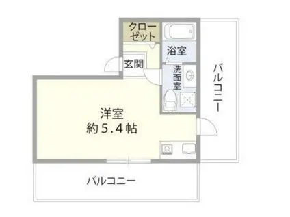 CONTEL NAKANO(ワンルーム/4階)の間取り写真