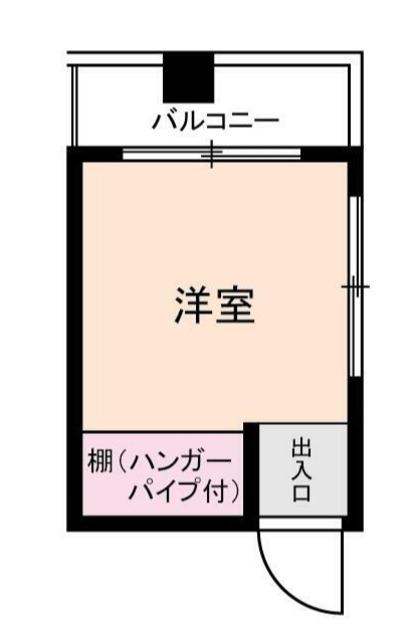 アミンズ聖蹟桜ヶ丘(ワンルーム/2階)の間取り写真