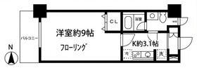 バウ ハウス(1K/6階)の間取り写真