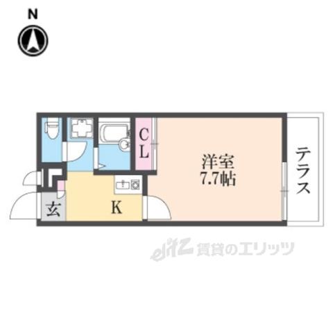 レオパレス御厨イースト(1K/2階)の間取り写真
