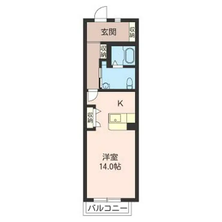 スウェル湘南 2階階 間取り
