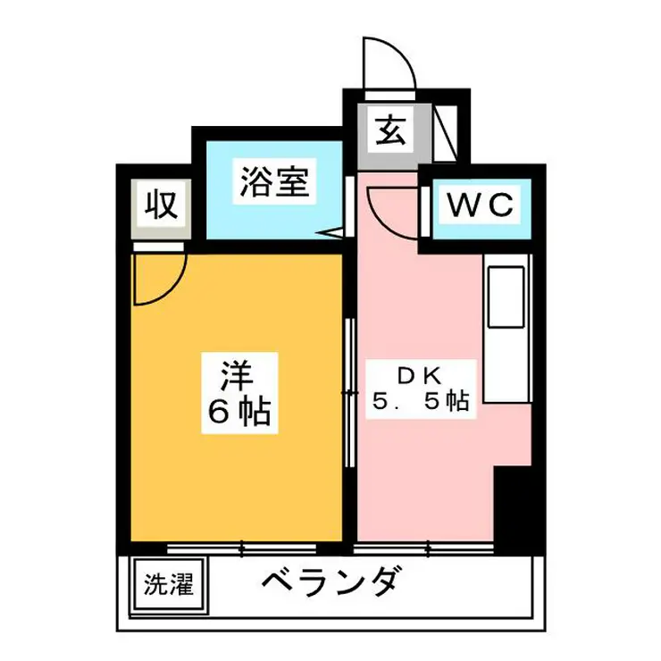 ハイムコウヤ 2階階 間取り