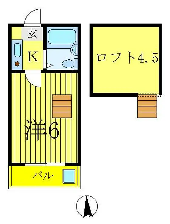 ロイヤル北小金 2階階 間取り