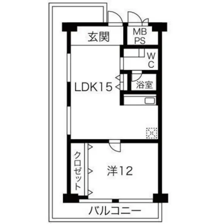 大宮吉敷町スカイハイツ 1階階 間取り