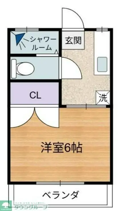 ダイワハイツ 2階階 間取り