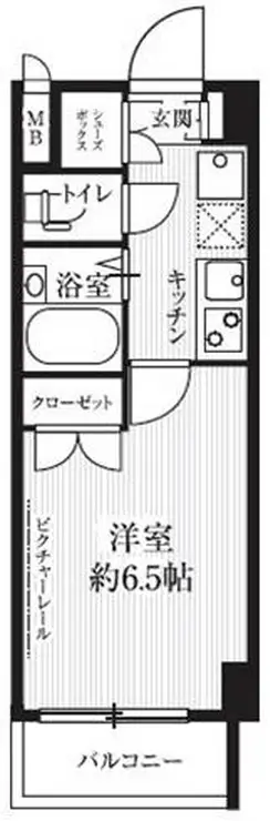 HF武蔵小山レジデンス 1階階 間取り