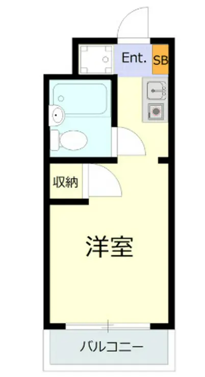 サンホワイト磯子 5階階 間取り