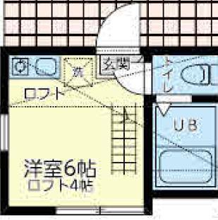 メゾンFUKAISHI浜町(ワンルーム/1階)の間取り写真