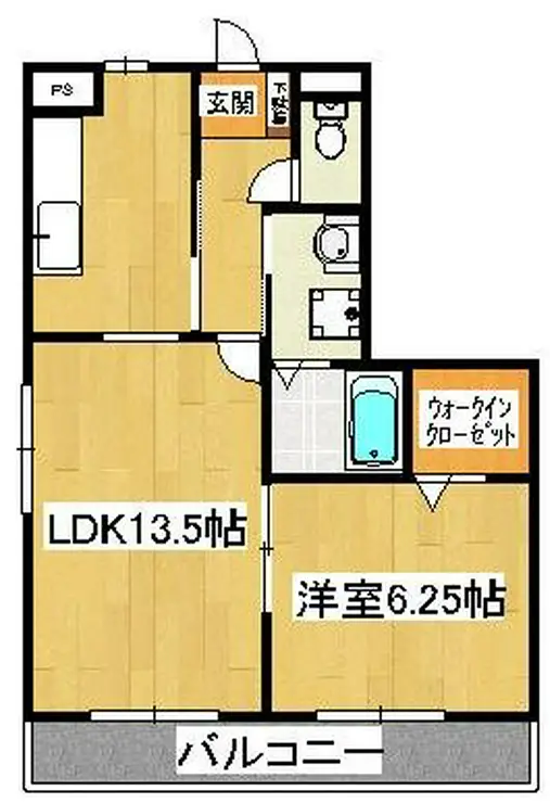 ボナール07 2階階 間取り