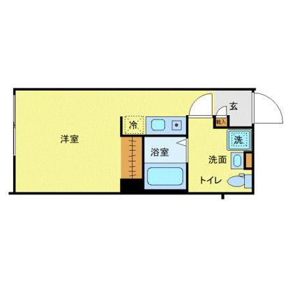 NOVEL COURT 西新井(ワンルーム/3階)の間取り写真