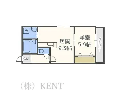 MSP VOL.V(1LDK/2階)の間取り写真